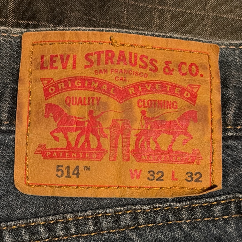 Levi's Classic 511 Straight Fit Jeans in Deep Blue
